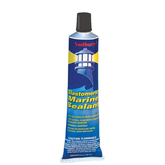 Tubo elastométrico Sealant Sudbury de 89 ml, negro [322]