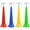 Assorted Color, variant on Oraceous 10-Section Plastic Trumpet Noise Makers for Kids, Cheerleading Sports Events, Birthday Party Favors, Assorted Bright Colors