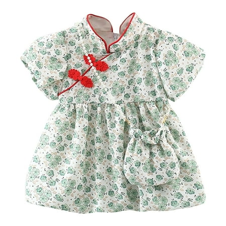 

ASEIDFNSA Girls T-Shirt Mesh Skirt Sleeveless Dresses for Kids Toddler Girls Short Sleeve Floral Prints Princess Dress Dance Party Dresses Clothes