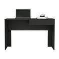 thumbnail image 6 of Black Computer Desk - Harrisburg, 47" Wide, Wengue Finish, Particle Board, Office/Home Desk, 1-Drawer, Modern Design, Easy Assembly, Colombia., 6 of 7