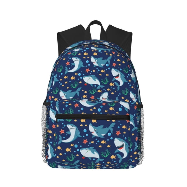 Balery Sea Sharks Mochila para Mujeres y Hombres, Mochila Ligera Casual para Viajes, Mochila Clásica Básica para la Universidad