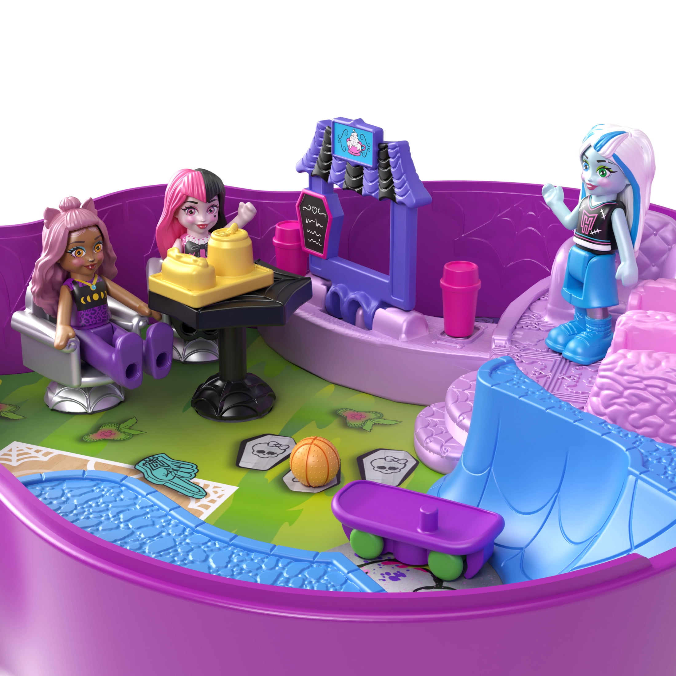 豊富な商品から Polly Pocket Dolls Micro with Compact High Monster アメコミ