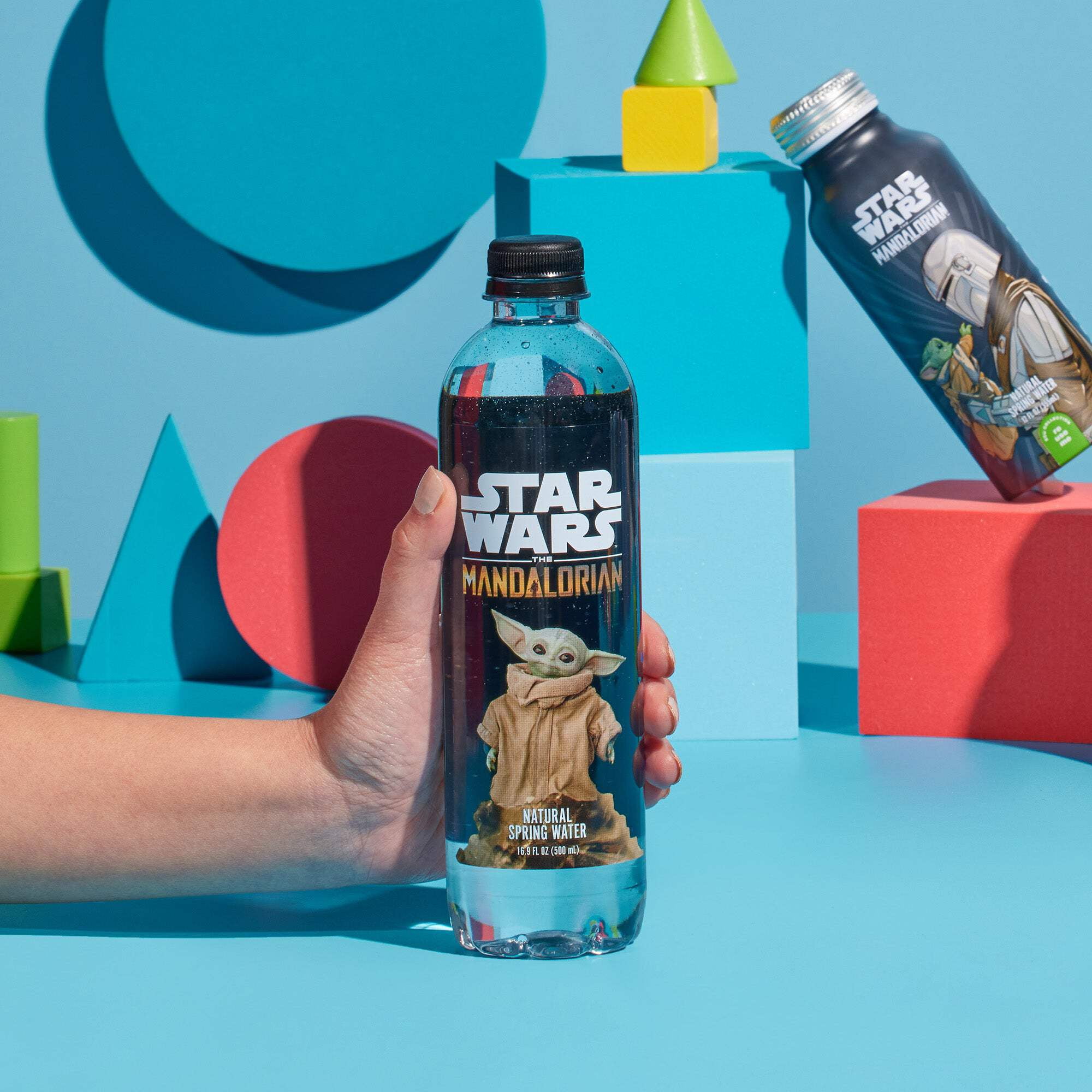 Star Wars Mandalorian Aluminum Water Bottle, Bottled Water, 12 x 12 oz