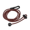 thumbnail image 1 of Paddle Leash, Light Weight High Strength Portable Kayak Paddle Bungee  For Canoe Brown, 1 of 8