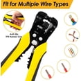 Automatic Wire Stripper 10-24 AWG, 3-in-1 Multifunctional Tool for ...
