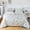 White, variant on YELEE Queen Size Duvet Cover Sets with Zipper Closure Cottagecore Floral Printed Super Soft Bedding Comforter Cover