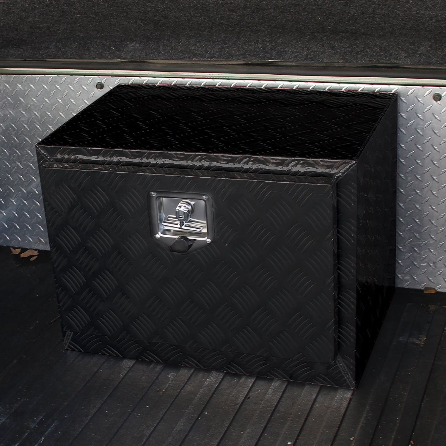 Spec-D Tuning Heavy Duty Aluminum Utility Chest Tool Box Storage with Lock 24"x17"x18"