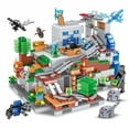 thumbnail image 5 of Compatible 21137 myworld mountain cave building block  Bricks Gift Toys for Children Kids, 5 of 9