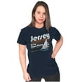 thumbnail image 3 of New Jersey Shore Thing Trip Souvenir Womens Fitted Plus Size Graphic Tee Brisco Brands 2X, 3 of 5
