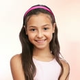 thumbnail image 2 of Unique Bargains Hair Headband Wide Satin Headband for Women Girl Rose Red 1.57" Wide Headband, 2 of 7