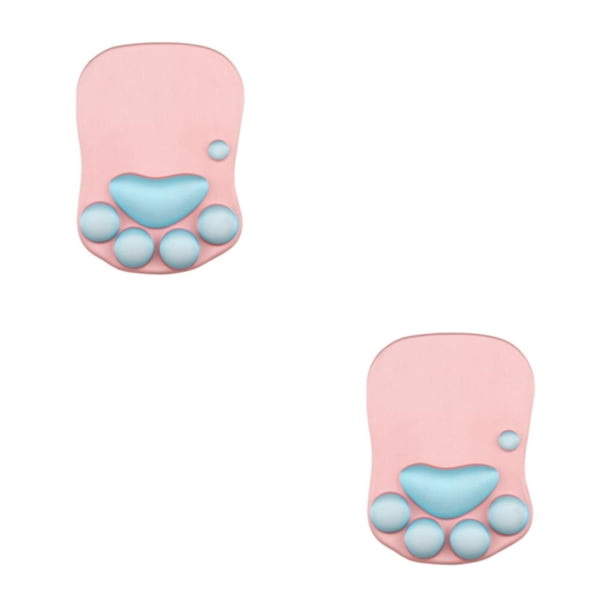 Inteprter Protección de muñeca con alfombrilla para ratón de ordenador Base antideslizante segura única Type6 NO6