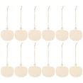 thumbnail image 1 of Miangastore 30pcs Pumpkin Cutouts Wood Crafts Slices Halloween Party Decorative Props, 1 of 9
