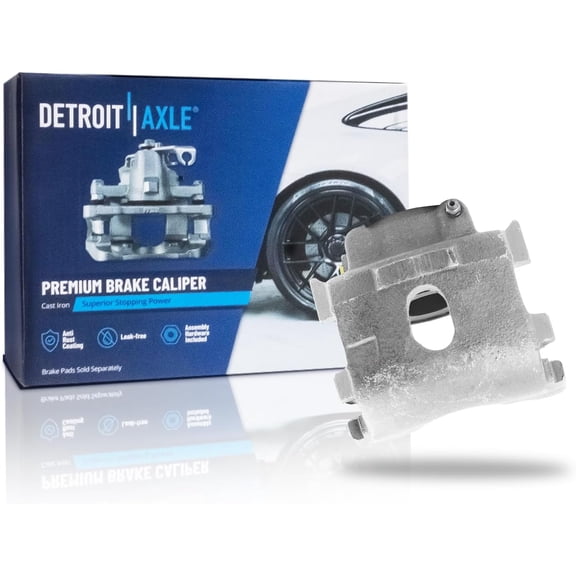 Detroit Axle - Front Right Brake Caliper for Chrysler Imperial Town & Country New Yorker LeBaron Fifth Avenue Dodge Aspen Diplomat Mirada Plymouth Gran Fury, Disc Brake Caliper Replacement