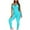 Sky Blue, variant on Pants for Women Large Size Backless Yoga Exercise Fitness Pants Skinny Jumpsuit Womens Yoga Pants