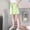 Green, variant on Juslio Shorts for Girls Breathable Solid Cotton Shorts Casual Elastic Waist Shorts Sizes 12