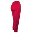 thumbnail image 7 of Women Capri Leggings Casual Cropped Dressy Trendy Knee Length Yoga Pants, 7 of 7