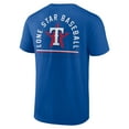 thumbnail image 3 of Men's  Royal Texas Rangers Lone Star Baseball T-Shirt, 3 of 3
