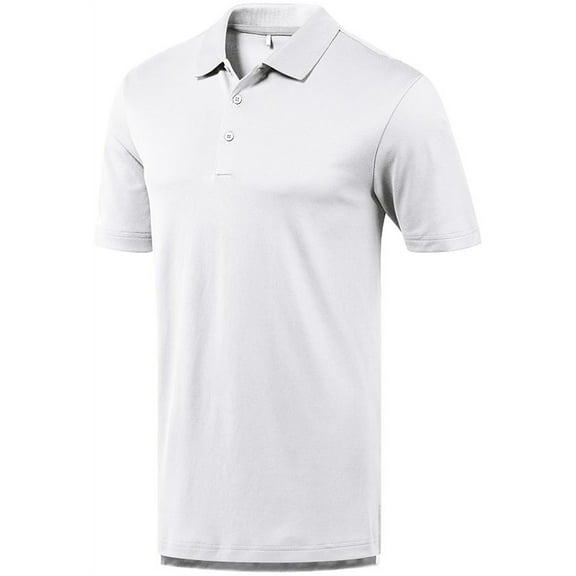 Adidas 71750 Performance Mens Polo, White - Extra Large