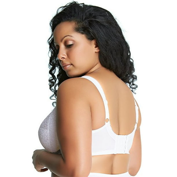Goddess Womens Adelaide Plus-Size Underwired Full Cup Bra, 34I, White