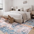 thumbnail image 3 of Dwelke Washable Area Rugs Non-Slip Modern Abstract Soft for Living Room Entryway Bedroom,Gray 5x7ft, 3 of 7