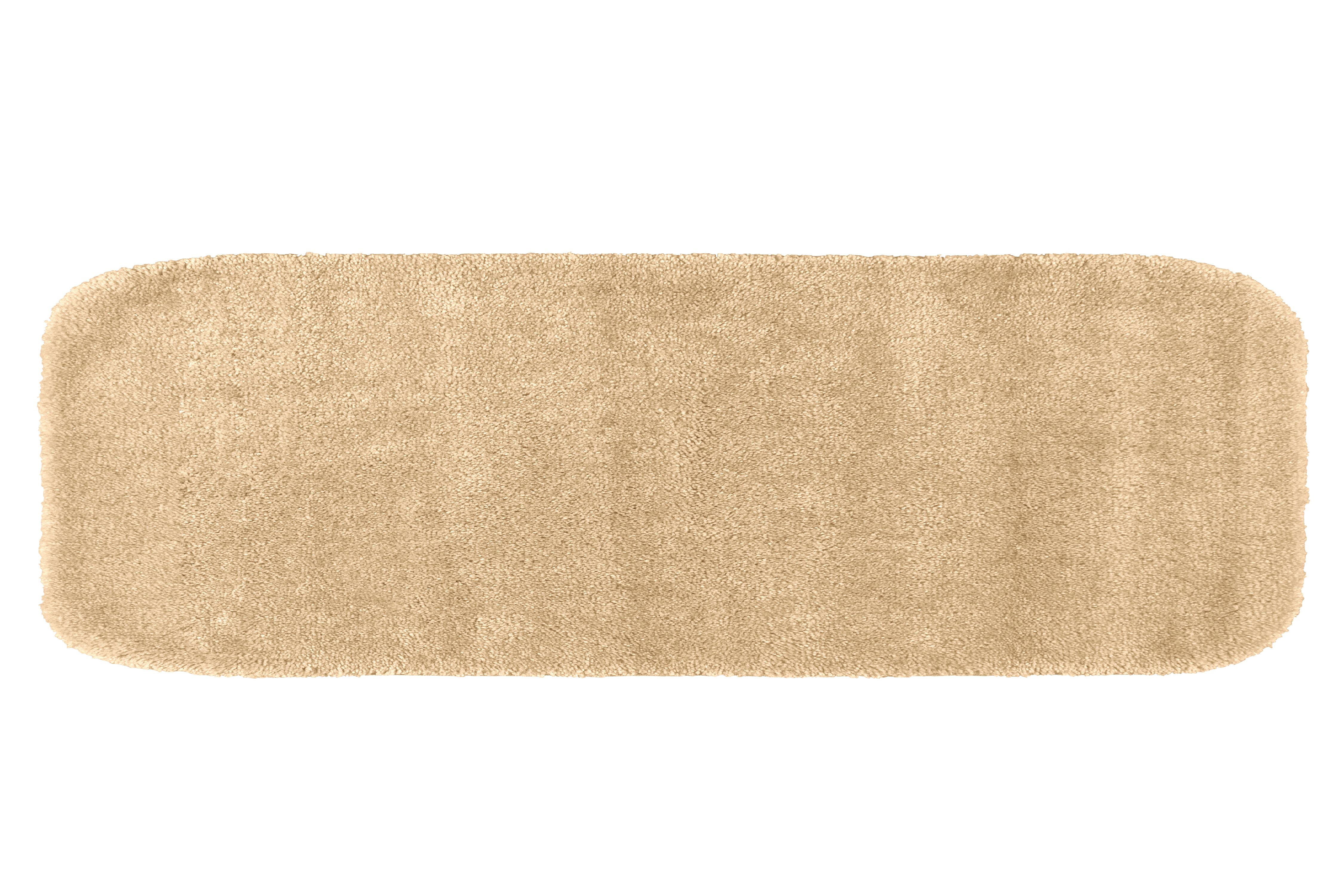 Garland Rug Traditional 22 in. x 60 in. Plush Nylon Washable Bath Rug