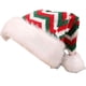 thumbnail image 1 of Adorno de gorro navideño para adultos, gorro de Papá Noel, disfraz, gorro navideño tejido rojo verde, 1 of 8