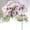 Purple, variant on flower arrangement for home and events Lifelike Peony Hydrangea bouquet for wedding bridal use elegant floral centerpiece timeless, 12.59 inch, Purple