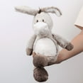 thumbnail image 6 of Soft Donkey Plush Stuffed Animal Toy, Cute Huggable Donkey Doll, Cozy Cuddle Companion, Healing Gift for Boyfriend Husband Anniversary Valentine’s or Birthday, 6 of 9