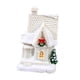 thumbnail image 2 of Casa navideña luminosa, adornos luminosos, adornos navideños de resina blanca, Estilo F, 2 of 9