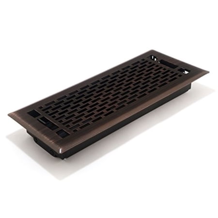 Accord AMFRRBMA412 Manhattan Floor Register 4-Inch x 12-Inch(Duct Opening Measurements) Light Oil-Rubbed Bronze