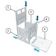 thumbnail image 3 of Almacenamiento Hilo Cuenco Ganchillo Caja Bolas Soporte para Tejer, 3 of 9