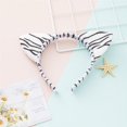 thumbnail image 4 of Juego de 9 diademas de animales con orejas de felpa, accesorios para cosplay, jirafa, conejo, mono, perro, jirafa, gato, para fiesta, carnaval, cumpleaños, baile de máscaras, regalo, 4 of 4