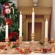thumbnail image 4 of Candelabro de vidrio cónico - Candelabros de mesa para decoración de bodas, decoración de mesa de centro, candelabro, candelero, champán dorado, 3 piezas, 10 * 8 cm, 4 of 5
