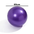 thumbnail image 2 of Kit de pelota de equilibrio de cuerpo completo: incluye pelota de yoga de ejercicio de estabilidad antigolpes, bomba de aire Ormromra, 2 of 5