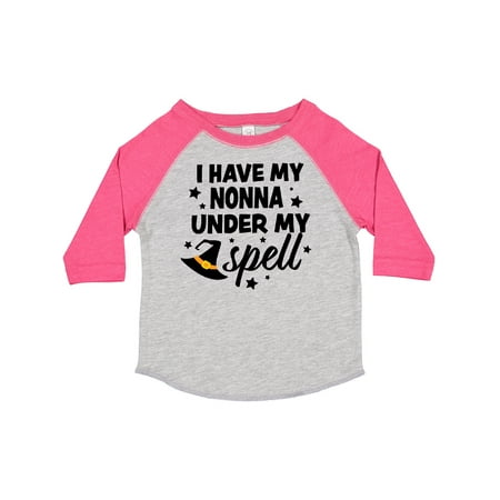 

Inktastic I Have My Nonna Under My Spell with Cute Witch Hat Gift Toddler Boy or Toddler Girl T-Shirt