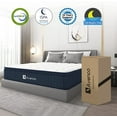 Avenco 12 Inch Full Size Hybrid Mattress in a Box with Medium Firm