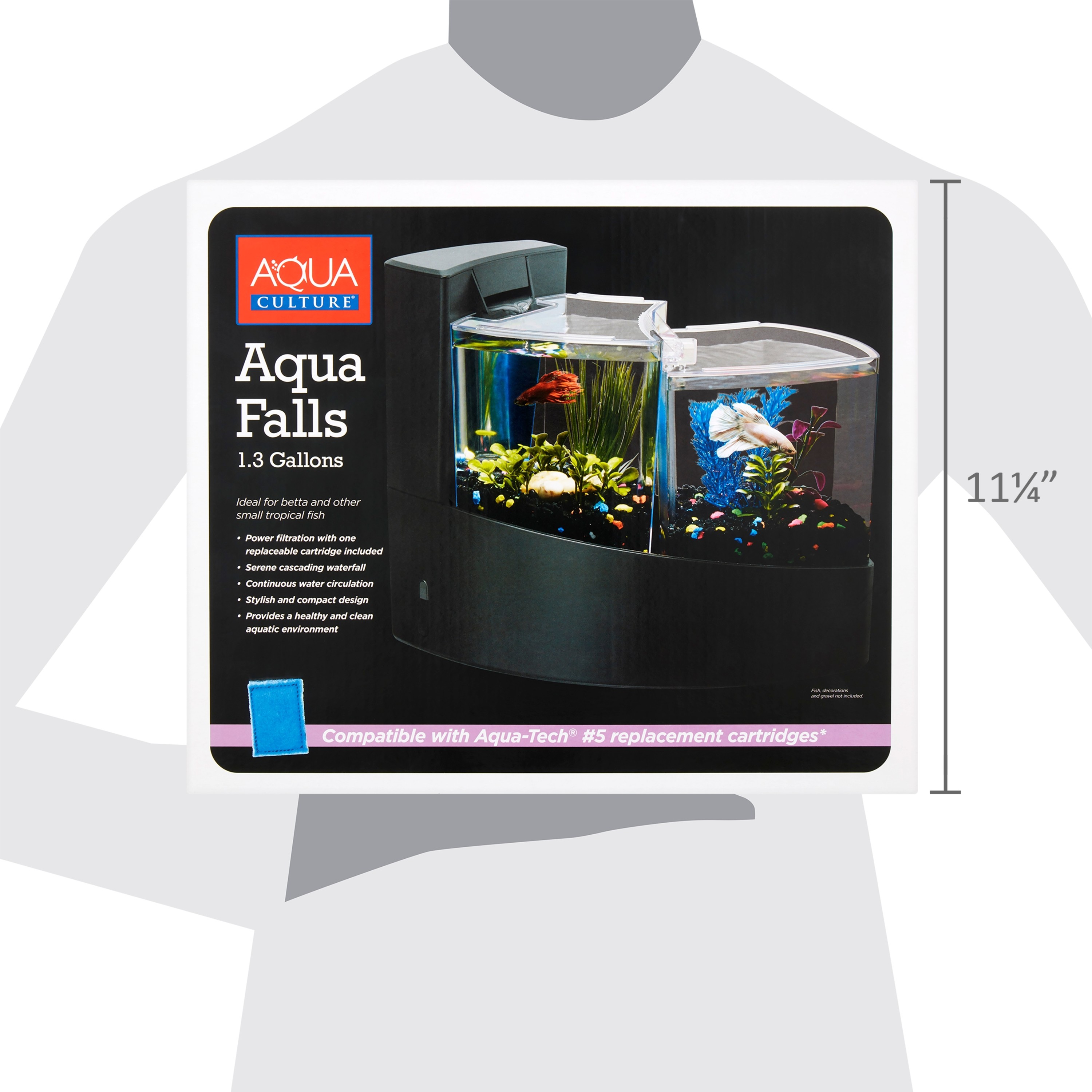 Aqua Culture Aqua Falls Kit 1.3 Gallon
