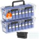 thumbnail image 1 of Caja de almacenamiento de tarjetas coleccionables Lifewit con 8 divisores, paquete de 2, 1 of 9