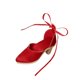 thumbnail image 3 of Zapatos de tacón alto a escala 1/4, sandalias de muñeca, zapatos femeninos, zapatos de moda para figuras de acción femeninas, modelo de muñeca (rojo), 3 of 8