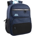 thumbnail image 2 of Summit Ridge 24 Pack Reflective Multipocket 17 Inch Backpacks, Padded Shoulder Straps for Travel, Commute, 2 of 10