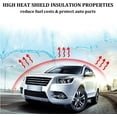 thumbnail image 4 of 1/8" Automotive Heat Shield Car Insulation Thermal Sound Deadening Material Noise Blocking with Install Tool, 4 of 9