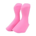 thumbnail image 3 of Puños de bicicleta, protectores de palanca de bicicleta, par de accesorios, cubierta de soporte de silicona para entusiastas de los deportes al aire Rosa, 3 of 8
