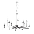 thumbnail image 6 of Millennium Lighting  Marceline 8/10 Chandelier Ceiling Light 10 - Matte Black, 6 of 6