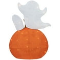thumbnail image 6 of Northlight LED Lighted Jack-O-Lantern and Ghosts Halloween Decoration - 27.5" - Clear Lights, 6 of 6