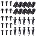 thumbnail image 2 of 35pcs Engine Under Cover Splash Shield Guard Bumper Body Bolts & U-nut Clip Fastener, 2 of 8