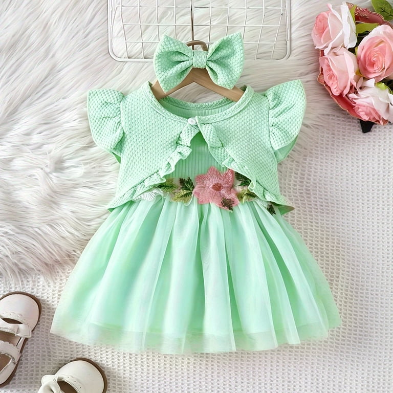 newborn party dresses Jenniferwu Pageant Dress Toddler Baby Newborn Little Girl's Pageant Party  Dress