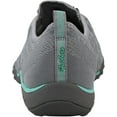thumbnail image 3 of Skechers Women's Breathe Easy Fortune Fashion Sneaker Grey/Mint 8.5, 3 of 5