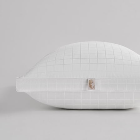 Sobel Westex: Sobella Supremo Side & Stomach Sleeper Pillow | Luxury Hotel and Resort Quality Pillow, 300 Thread Count 100% Cotton | Machine Washable, Gel Fiber Fill, Downlike, Plush (Queen Size)