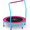 Red & Blue, variant on Jump Into Fun 36'' Mini Trampoline for Kids, 3FT Toddler Trampoline with Handle, Foldable Kids Trampoline Indoor/Outdoor for Toddlers Ages 3-6, Small Fitness Rebounder Trampoline, Easy Storage