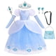 thumbnail image 1 of Vestido de Cenicienta de lujo para niñas de princesas de Disney, Vestido de noche de graduación de Halloween, disfraz de Cosplay, ropa para niños, trajes de fiesta de cumpleaños 2T (etiqueta 100) Gao Jinjia LED, 1 of 2